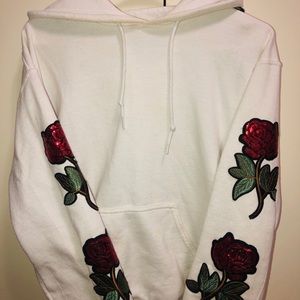 Rose and Tiger Hoodie